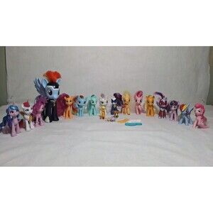 My Little Pony G4 G5 Figures Mix Lot of 17 Brushable Various Sizes MLP